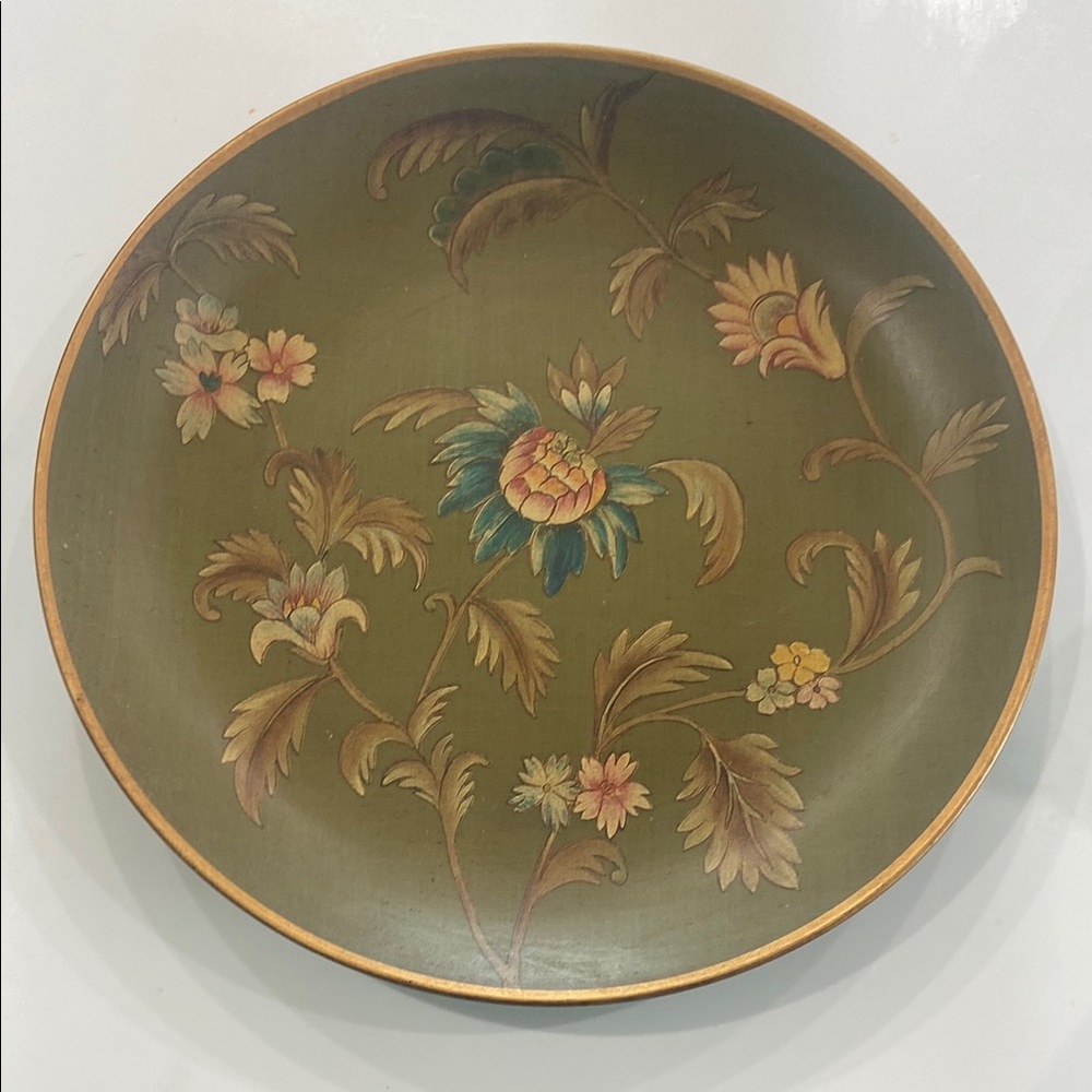 Floral Decorative Plate